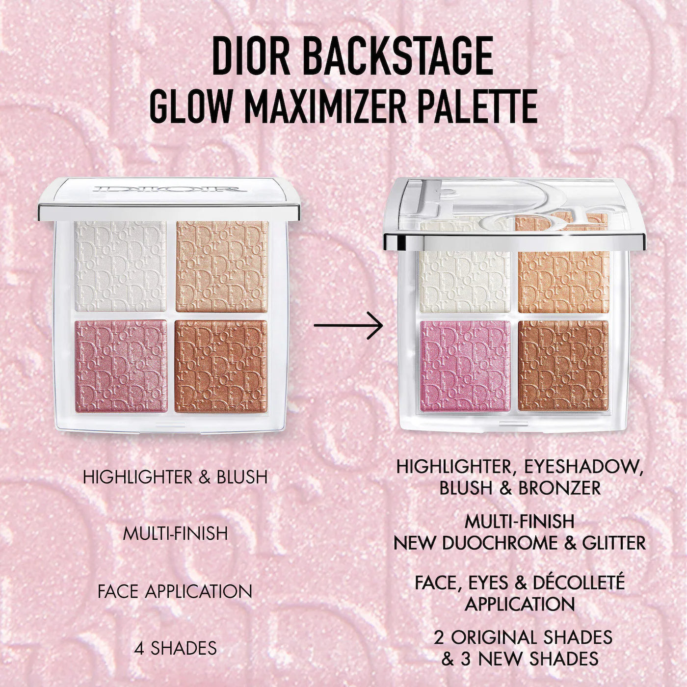 ✨ Backstage Glow Maximizer Face Palette – Dior