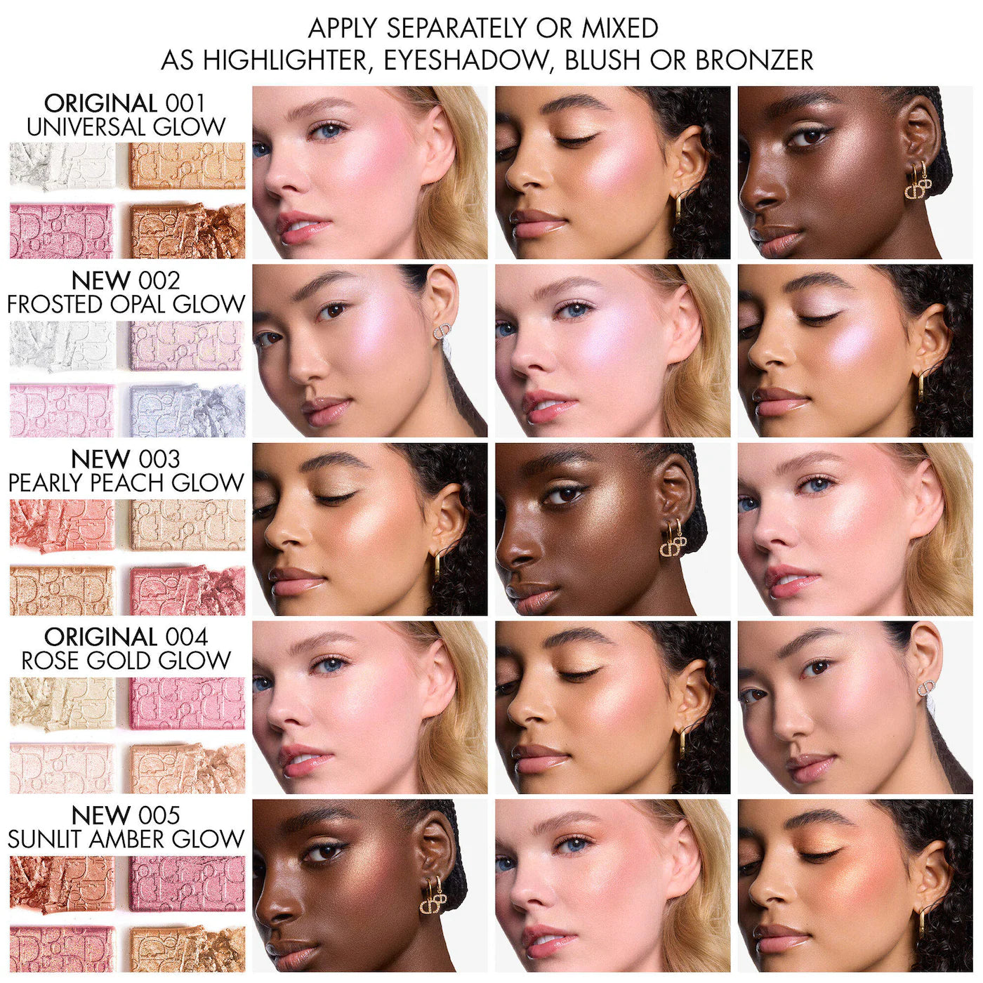 ✨ Backstage Glow Maximizer Face Palette – Dior