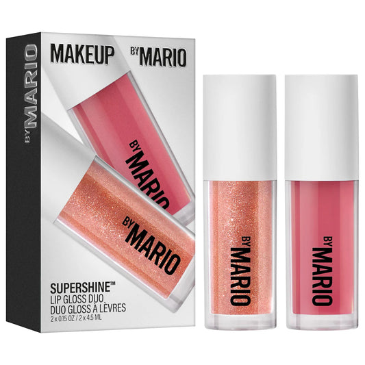 💖 Hydrating SuperShine™ Lip Gloss Duo – Makeup By Mario (Edición Limitada)