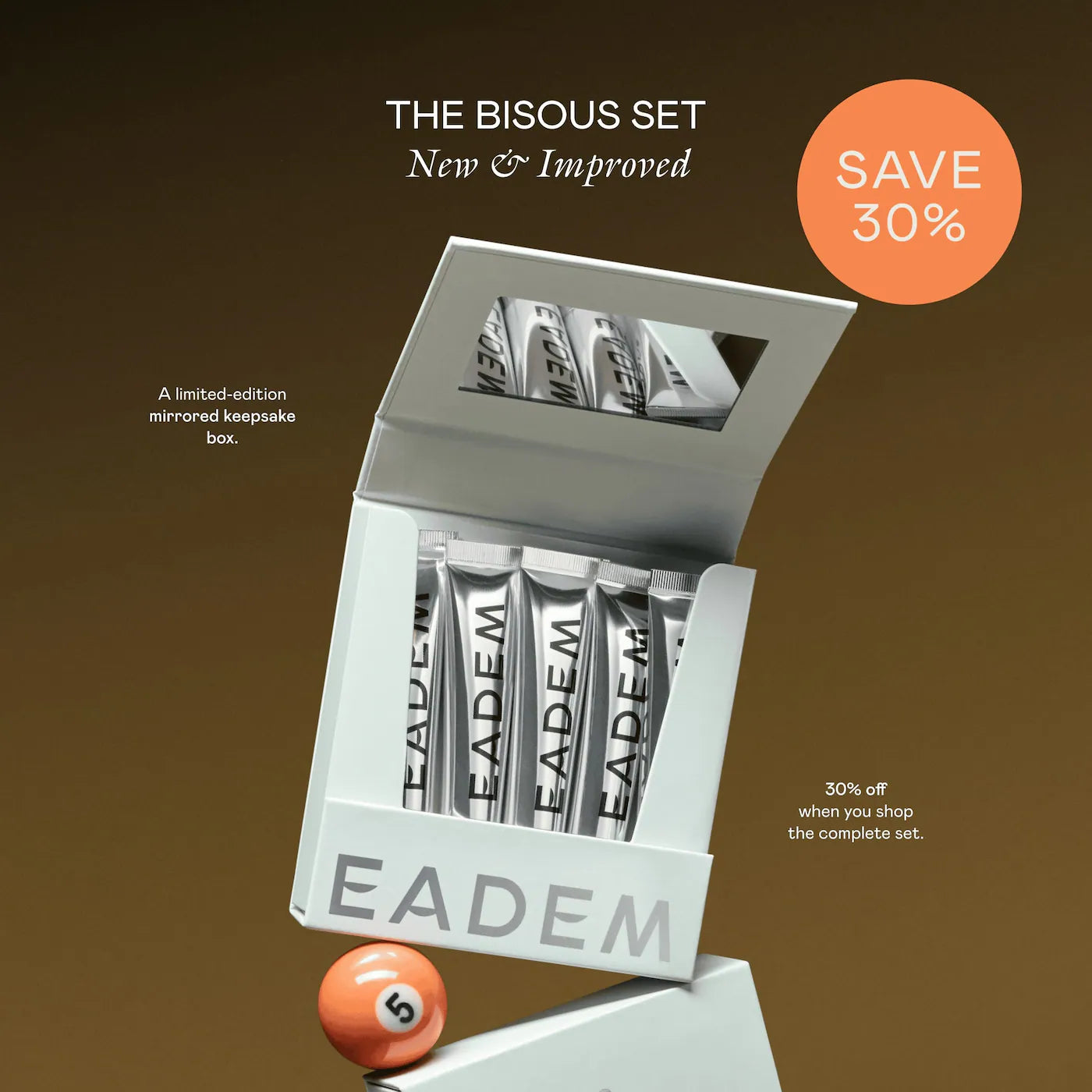 💋 Le Chouchou Bisous Set – EADEM (AHA + Péptidos)