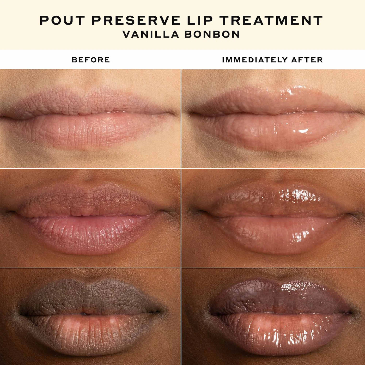 🍦 Pout Preserve Lip Treatment – Olehenriksen (Vanilla Bonbon)