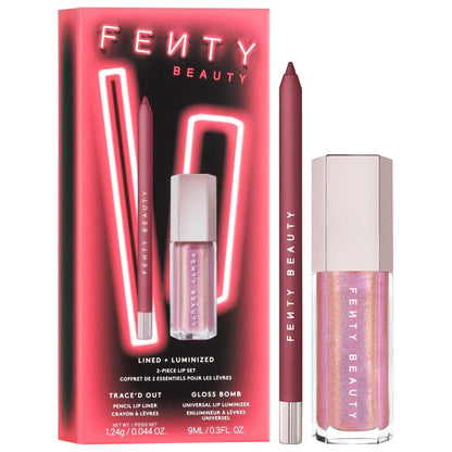 💜 Lined + Luminized Lip Set – Fenty Beauty