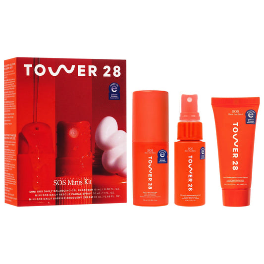 🧴 Mini SOS Skincare Bestsellers Set – Tower 28