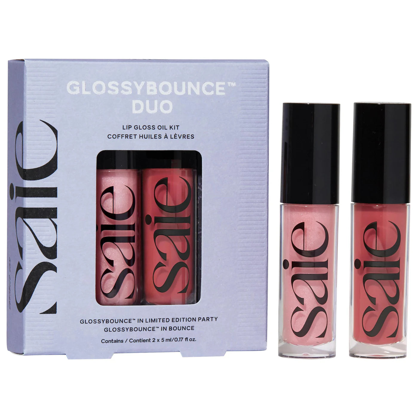 💖 Glossybounce™ Duo Gift Set – Saie (Bounce + Party)