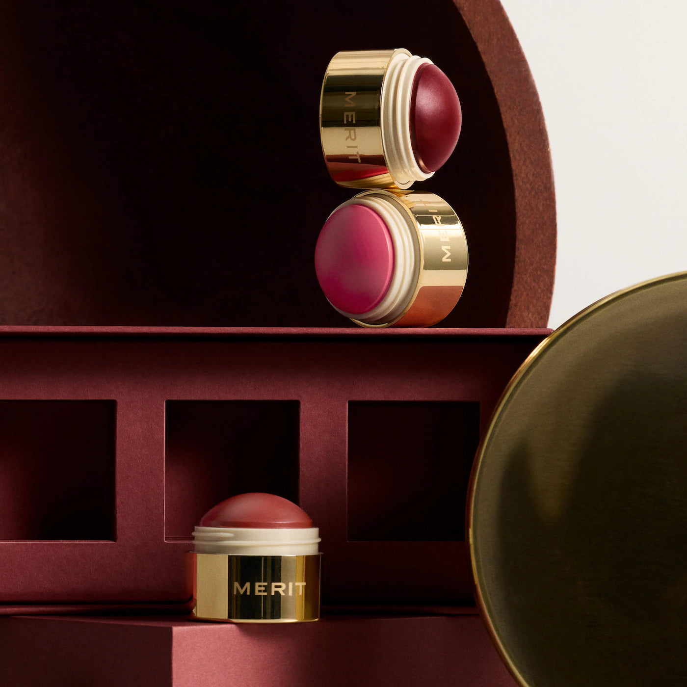 🍒 Mini Flush Balm Trio – MERIT (Edición Limitada)