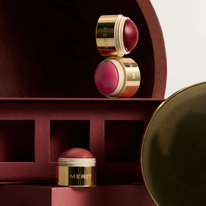 🍒 Mini Flush Balm Trio – MERIT (Edición Limitada)