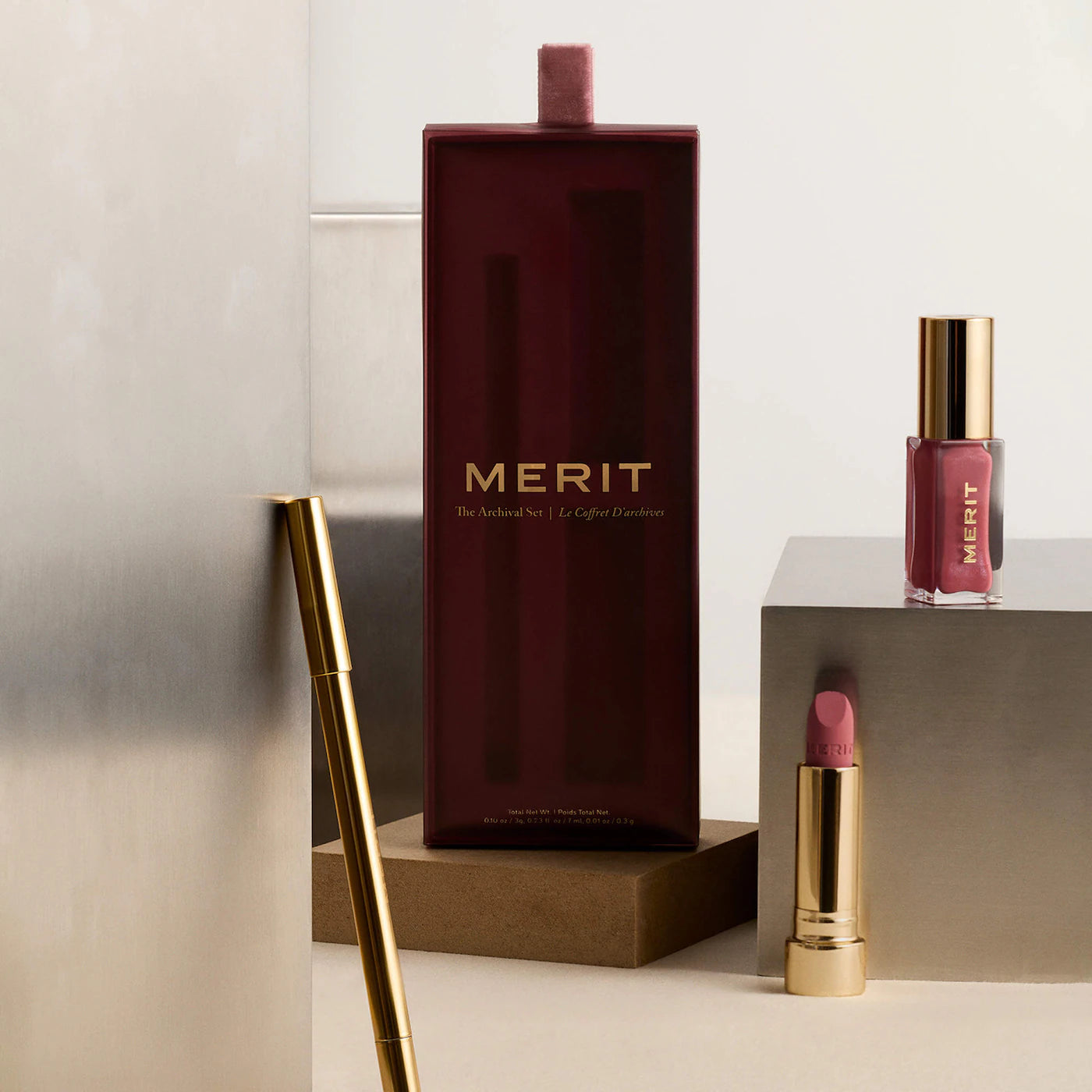 💄 Archival Lip Essentials Set – Merit (Edición Limitada)