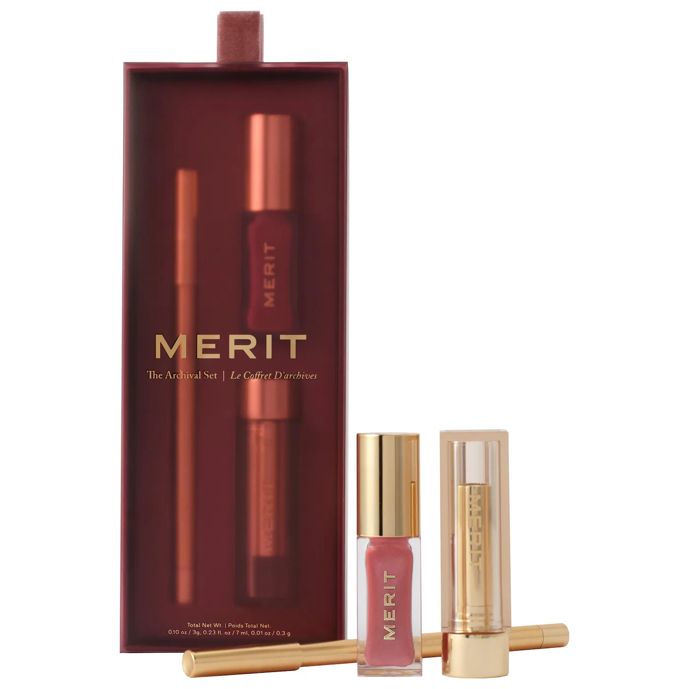 💄 Archival Lip Essentials Set – Merit (Edición Limitada)
