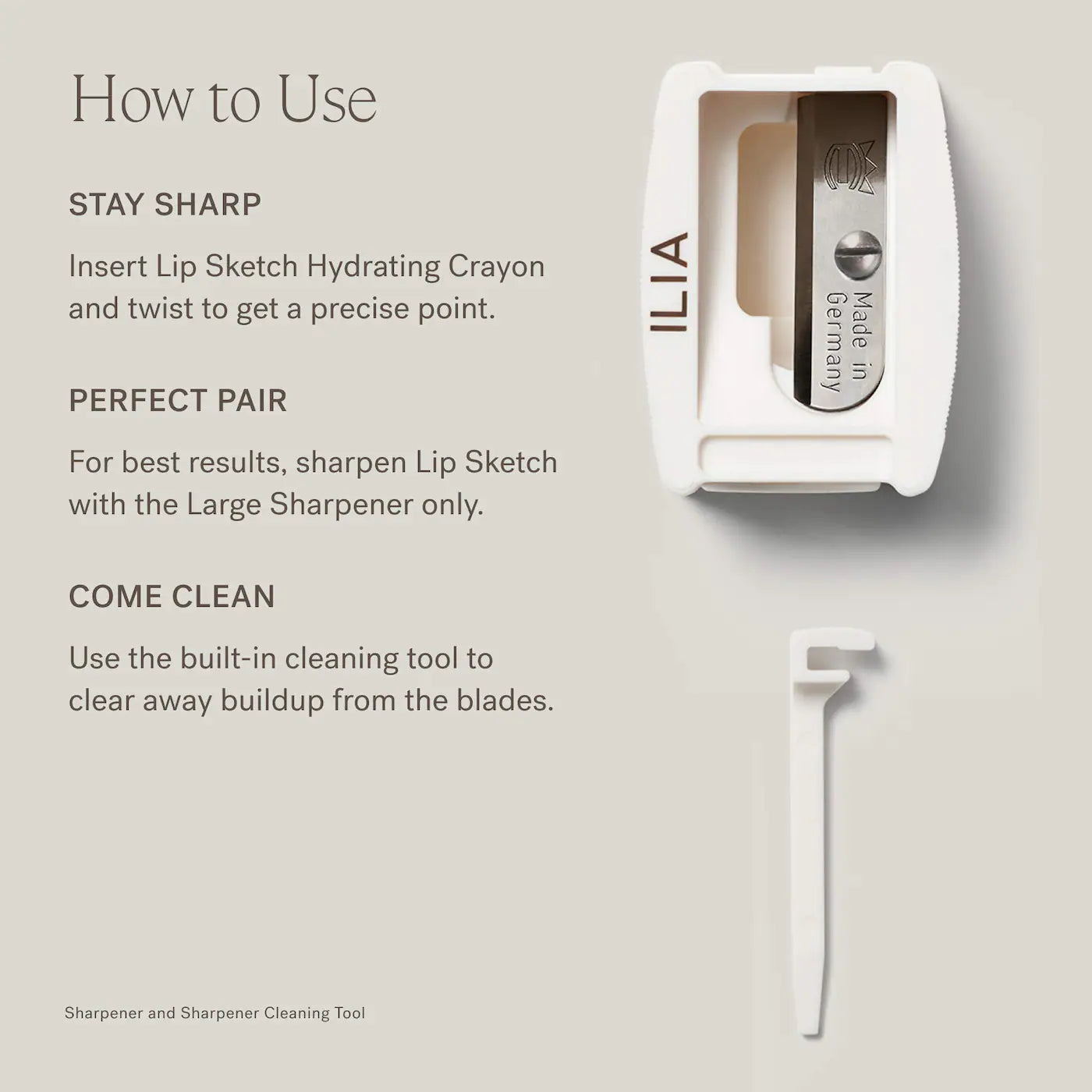 ✏️ Mini Lip Sketch Duo – ILIA (Lipstick + Liner)