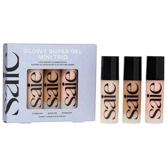 ✨ Mini Glowy Super Gel Trio – Saie (Starglow, Roseglow, Sunglow)