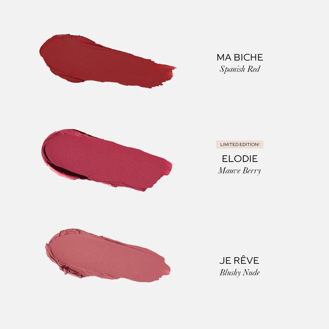 💄 Mini Lip Suede Hydrating Matte Trio – Westman Atelier (Gift Set)