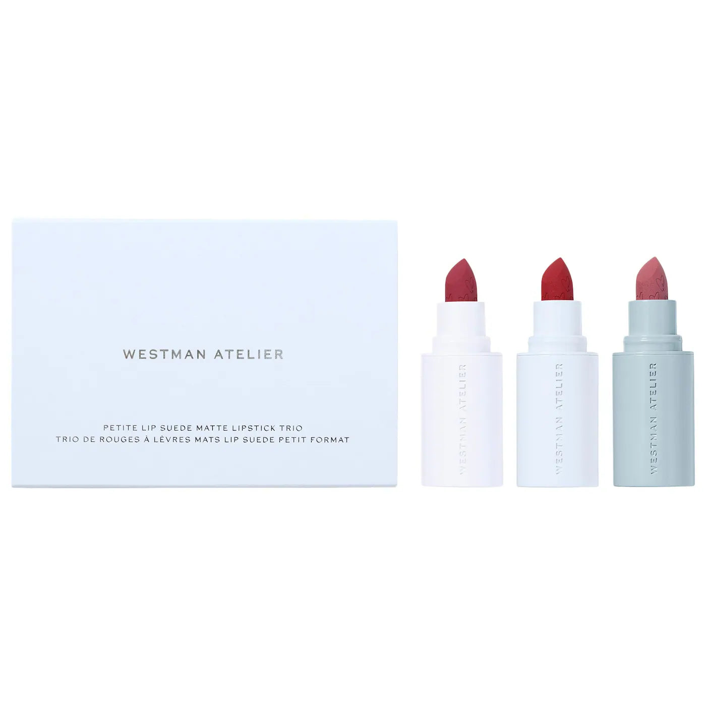 💄 Mini Lip Suede Hydrating Matte Trio – Westman Atelier (Gift Set)
