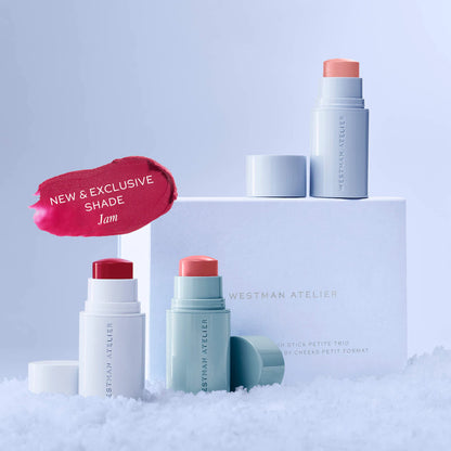 💖 Mini Baby Cheeks Trio – Westman Atelier (Petal · Jam · Chouchette)