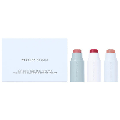 💖 Mini Baby Cheeks Trio – Westman Atelier (Petal · Jam · Chouchette)