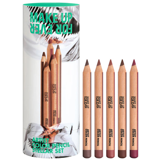 ✏️ Mini Artist Color Lip Pencils Set – MAKE UP FOR EVER (2025)