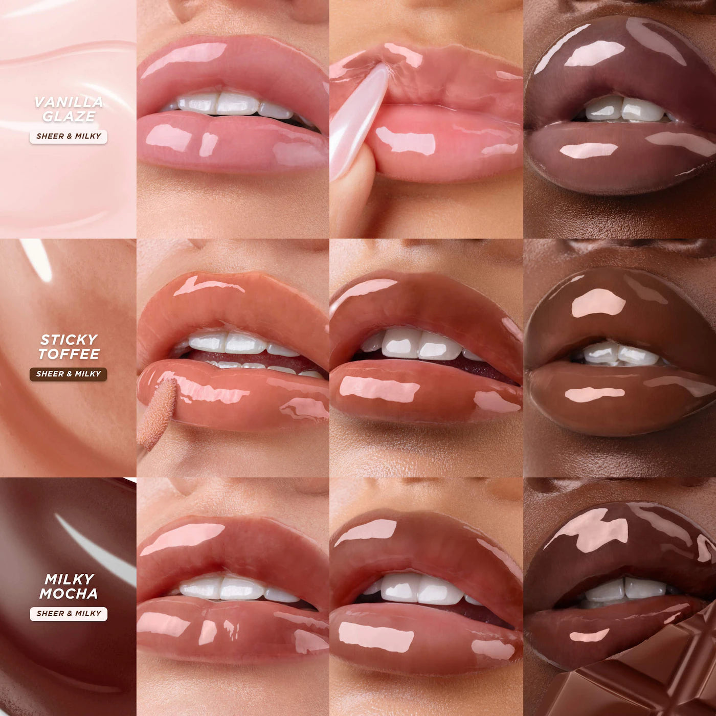 🍯 Honey Infused Lip Oil – Gisou (Nuevos Tonos)