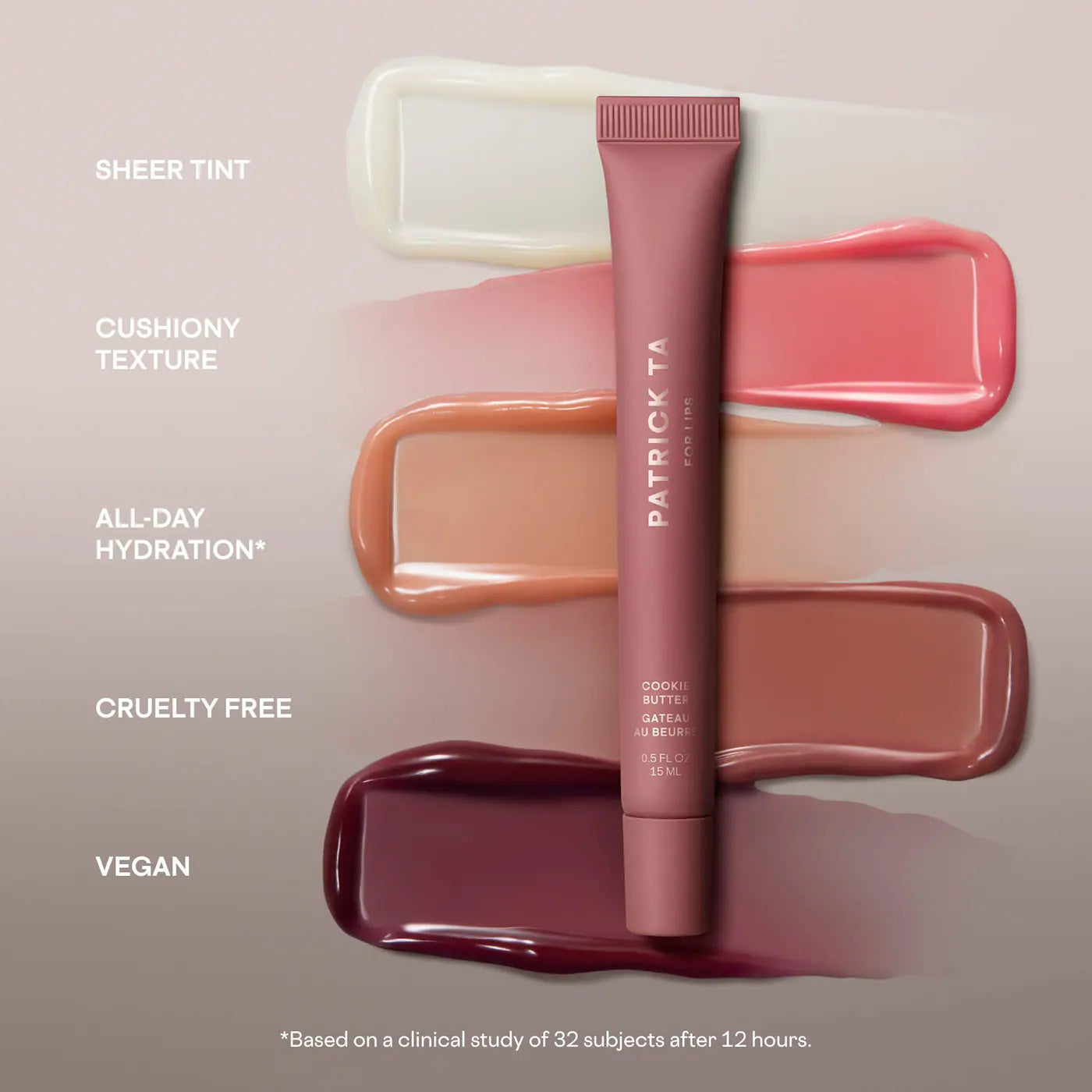 💖 Major Moisture Tinted Lip Balm – Patrick Ta