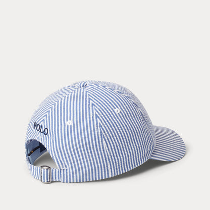 Seersucker Ball Cap