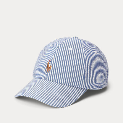Seersucker Ball Cap
