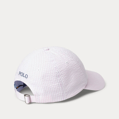 Seersucker Ball Cap