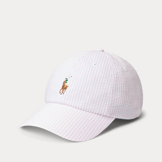 Seersucker Ball Cap