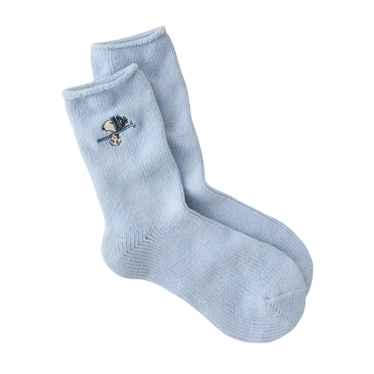 ⛷️🧦 Snoopy Skier Crew Socks – AE (Edición Especial)