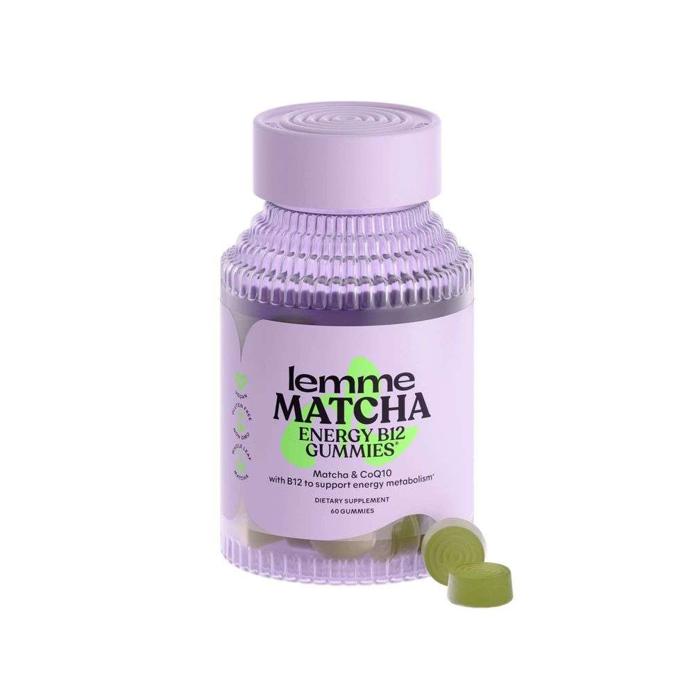Lemme Matcha Energy B12 Vegan Gummies - 60ct