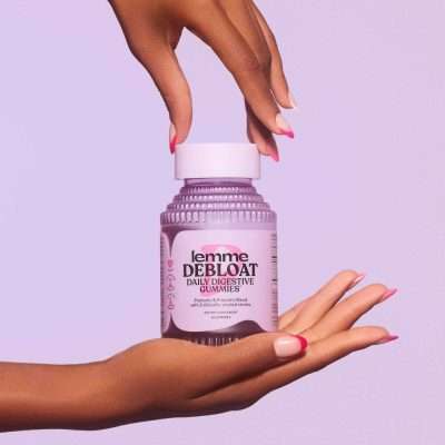 Lemme Debloat Daily Digestive Probiotic Vegan Gummies - 60ct