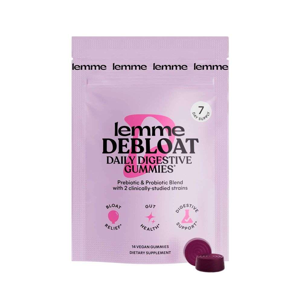 Lemme Debloat Gummies 14ct suplemento alimenticio en gomitas para la salud digestiva en México