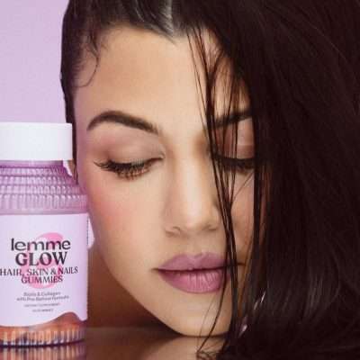 Lemme Glow Collagen Hair Skin & Nails Gummies - 60ct