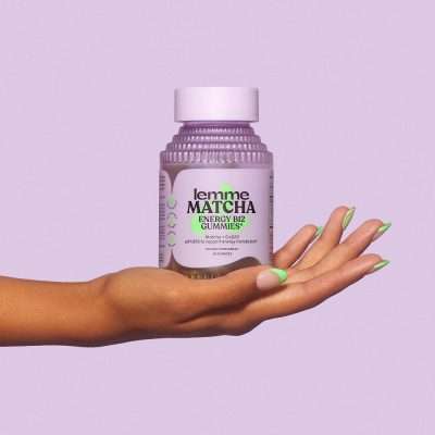 Lemme Matcha Energy B12 Vegan Gummies - 60ct