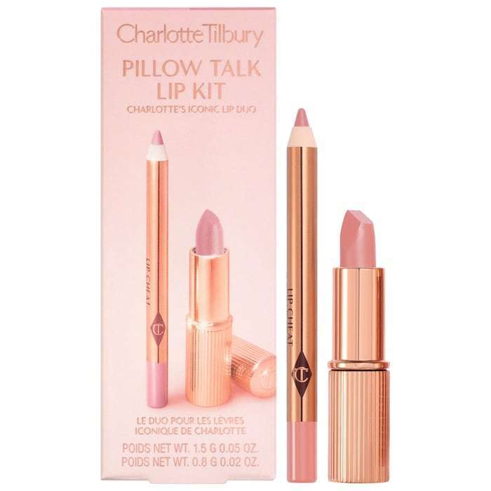 pillow talk lipstick liner set charlotte tilbury mini set