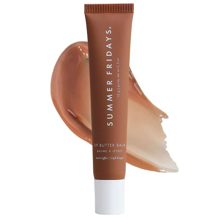 Summer Fridays Lip Butter Balm Iced Coffee lip balm glossy hidratante en México
