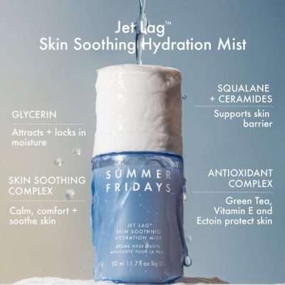 Jet Lag Skin Soothing Hydrating Mist