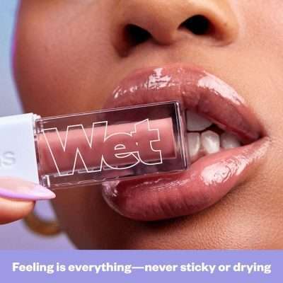 Kosas Wet Lip Oil Plumping Peptide Lip Treatment Gloss