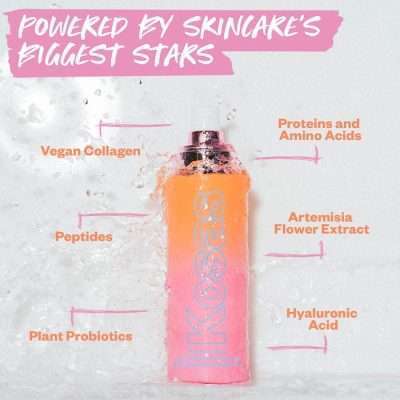 Kosas Plump + Juicy Vegan Collagen + Probiotic Spray-On Serum
