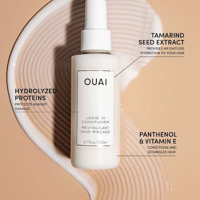 OUAI Detangling and Frizz Fighting Leave In Conditioner