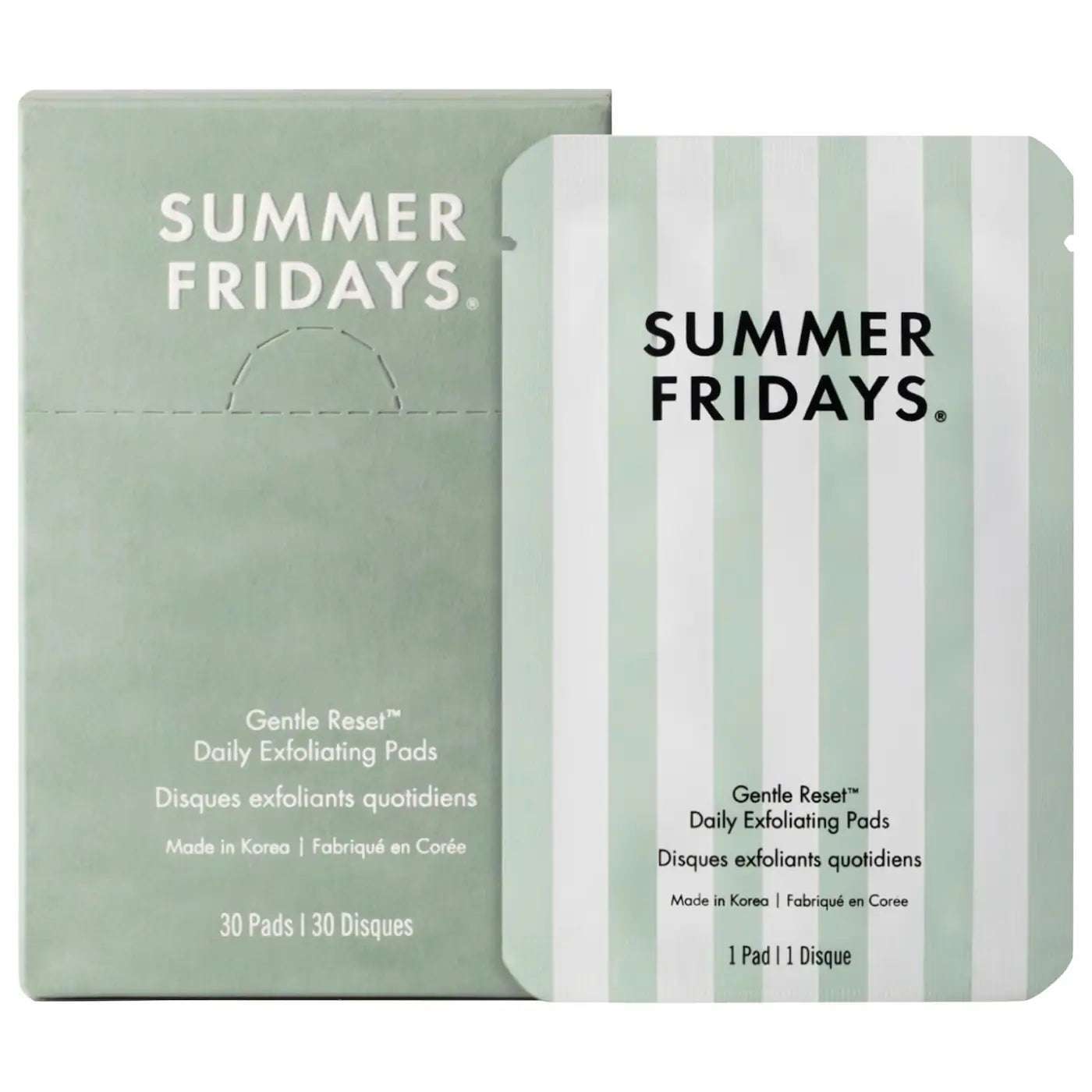 ✨ Gentle Reset Exfoliating Pads – Summer Fridays