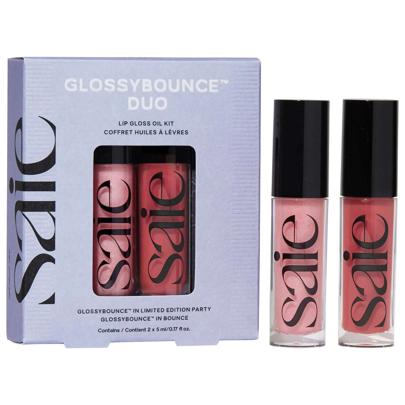 glossybounce duo saie bounce party gloss set