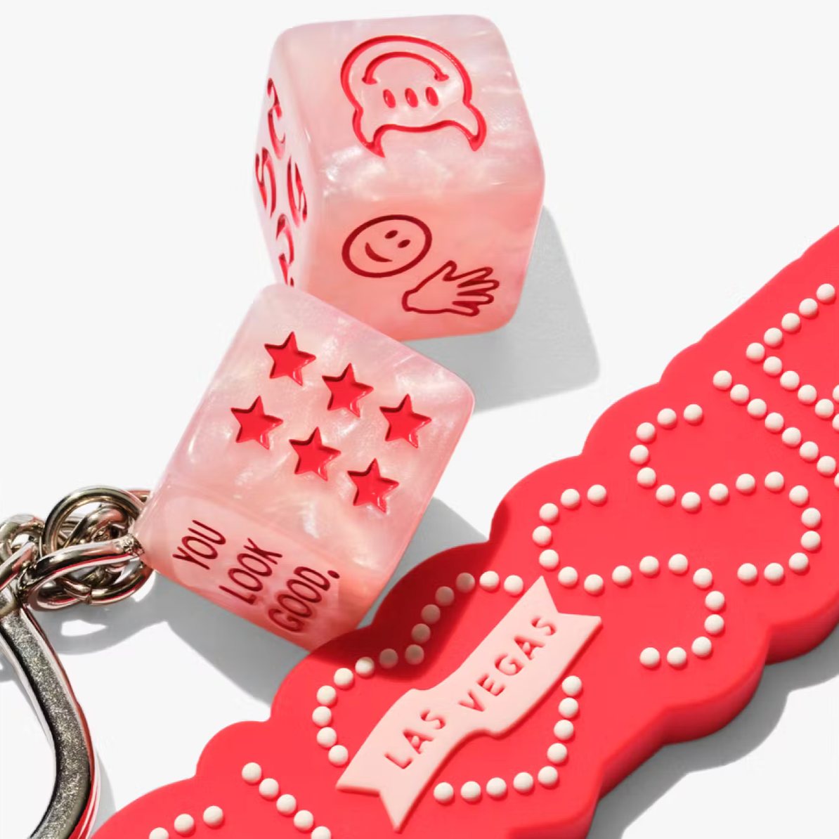 ???? Vegas Keychain – Glossier