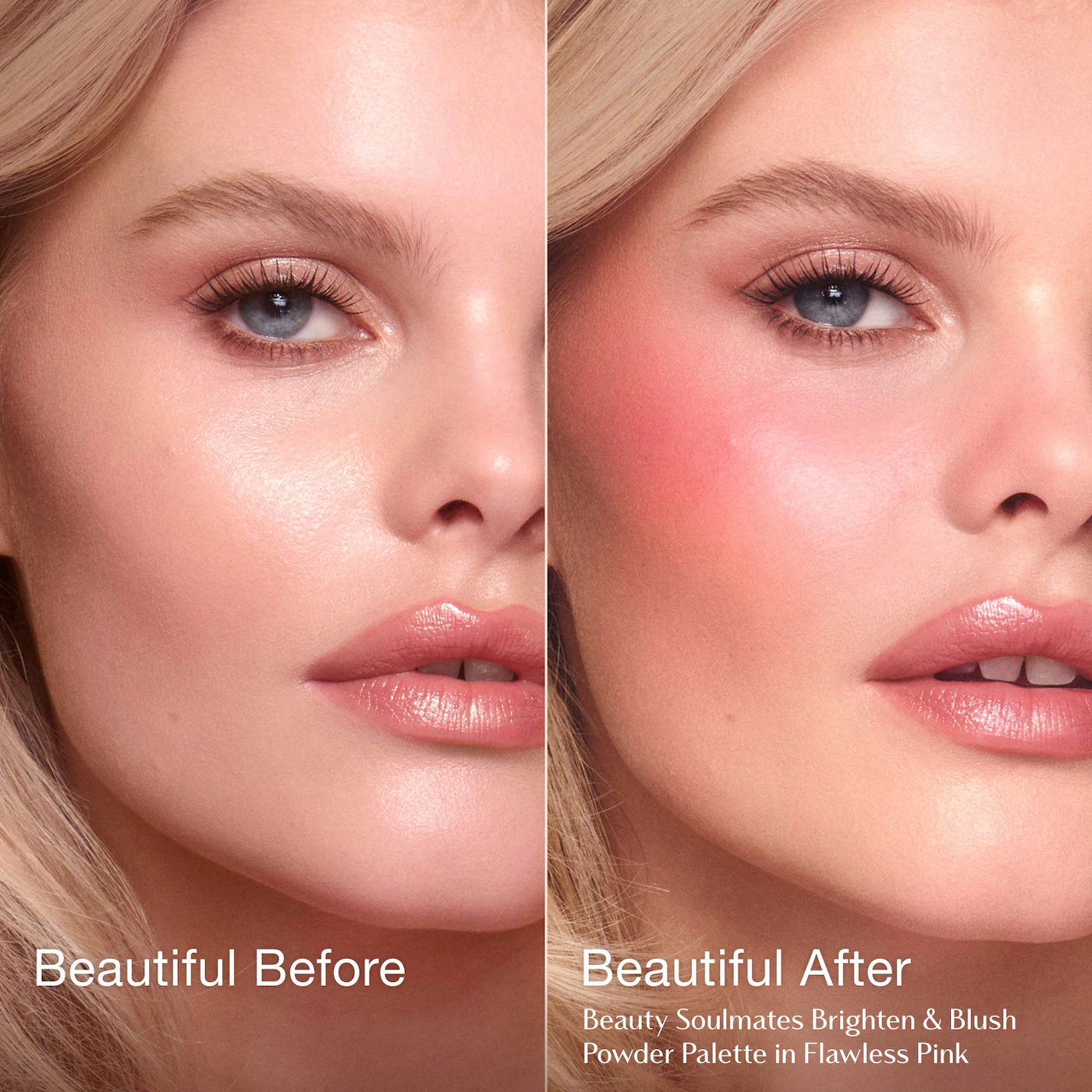 Charlotte Tilbury Pillow Talk Beauty Soulmates Brighten & Blush Palette: imagen 3