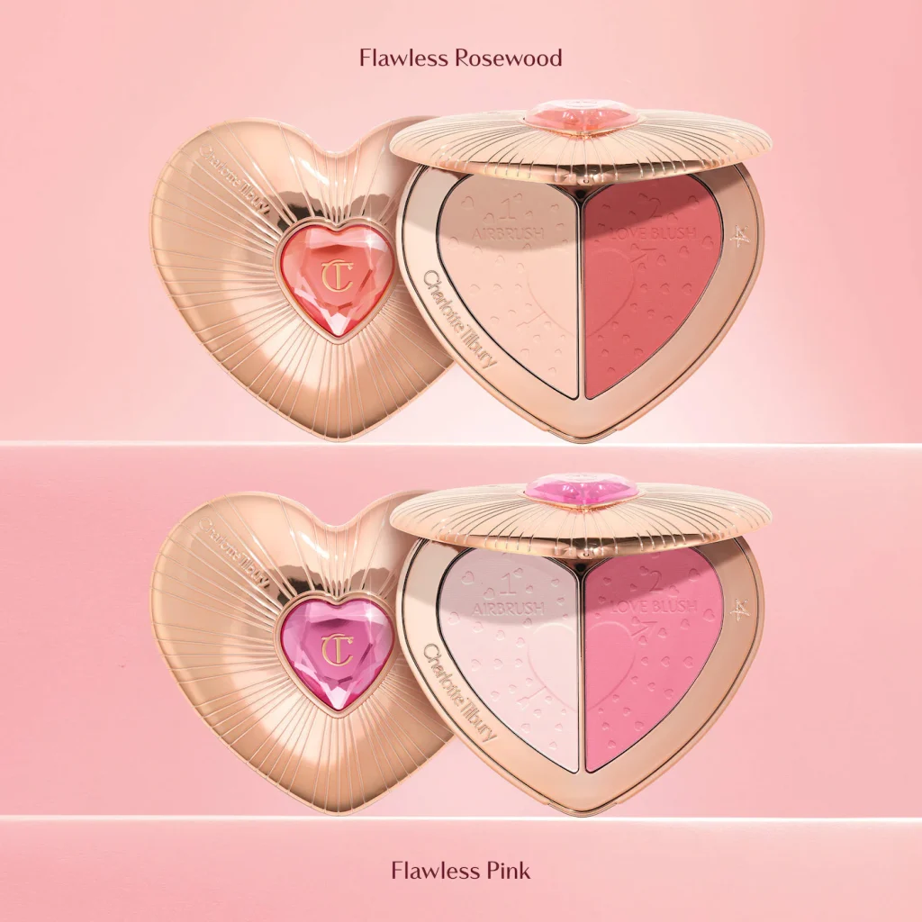 Charlotte Tilbury Pillow Talk Beauty Soulmates Brighten & Blush Palette