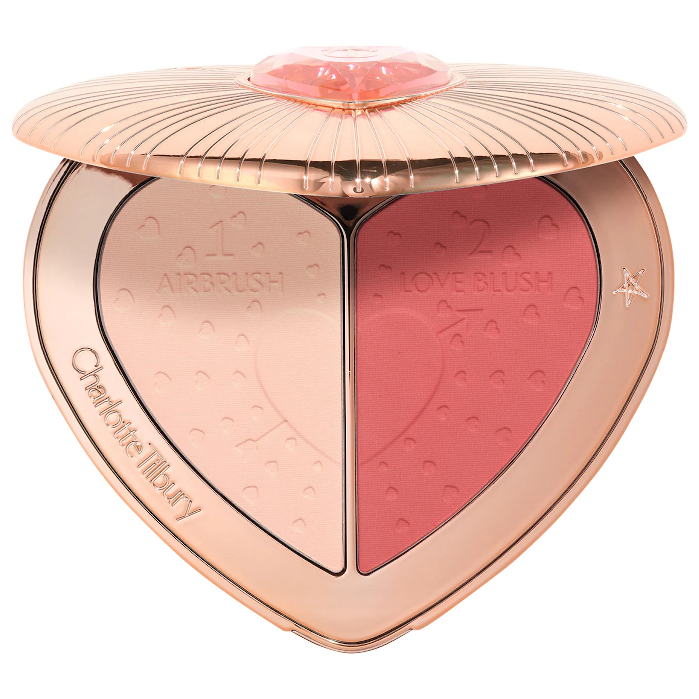 Charlotte Tilbury Pillow Talk Beauty Soulmates Brighten & Blush Palette: imagen 7