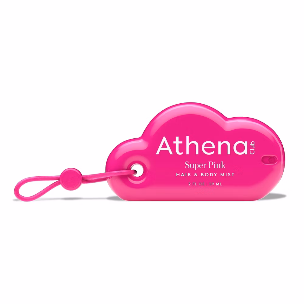 Athena Club hair and body mist super pink bruma perfumada cabello cuerpo fragancia femenina ligera
