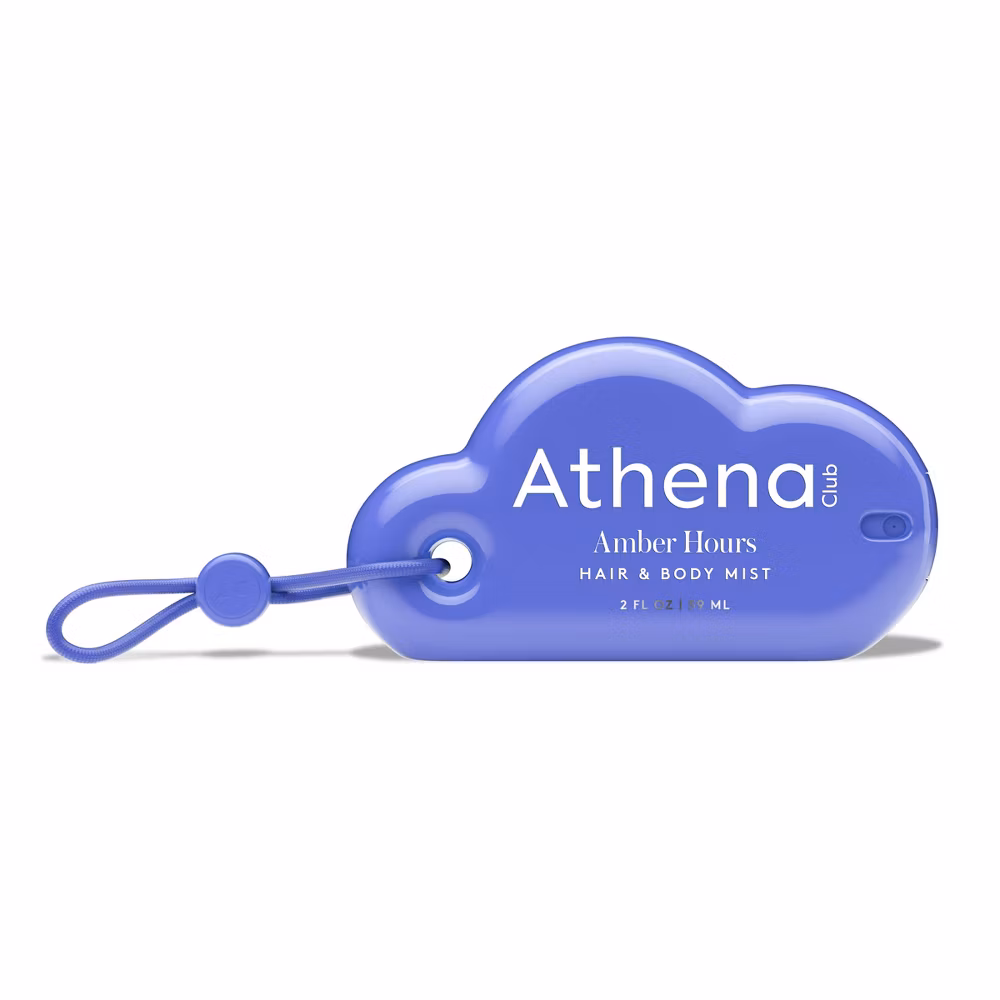Athena Club hair and body mist amber hours bruma perfumada cabello cuerpo fragancia cálida elegante