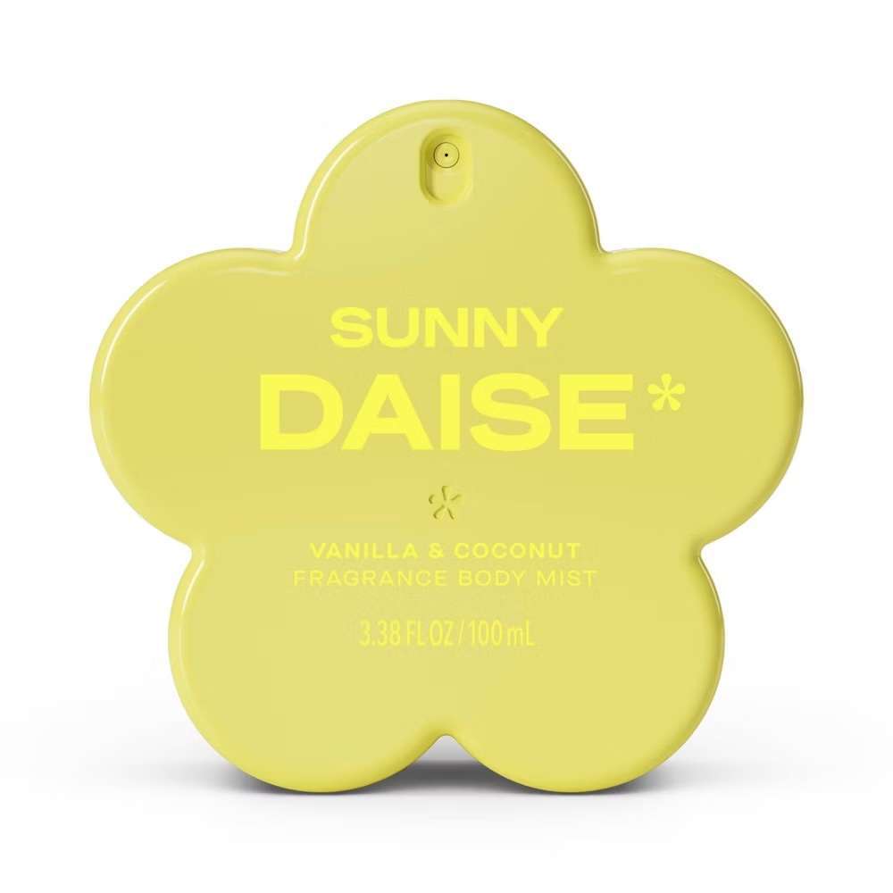 DAISE body mist Sunny bruma corporal vainilla coco fragancia tropical dulce ligera
