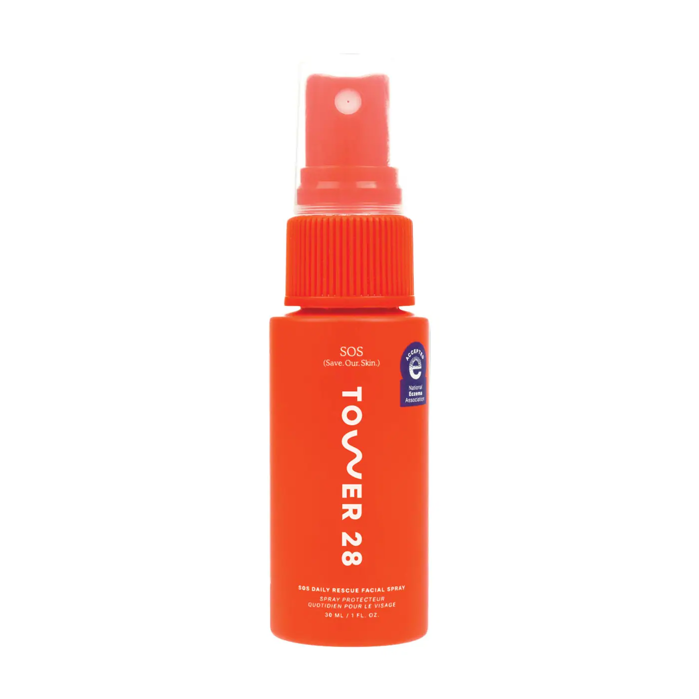 Tower 28 SOS Spray Mini spray ácido hipocloroso calma piel brotes rojeces skincare