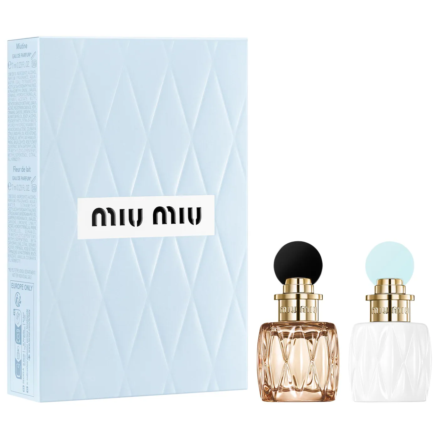 Miu Miu Mini Eau de Parfum Duo Set perfumes mini luxury en México