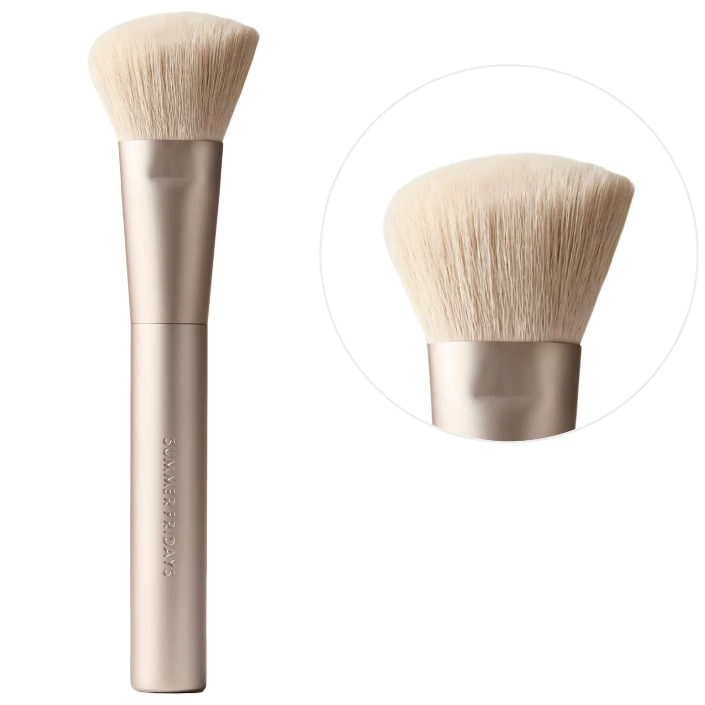 Summer Fridays The Bronzer Brush brocha premium para bronzer en crema en México