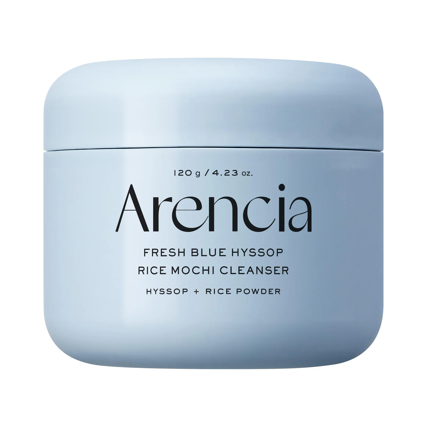 Arencia Fresh Blue Hyssop Rice Mochi Cleanser limpiador facial para piel grasa en México